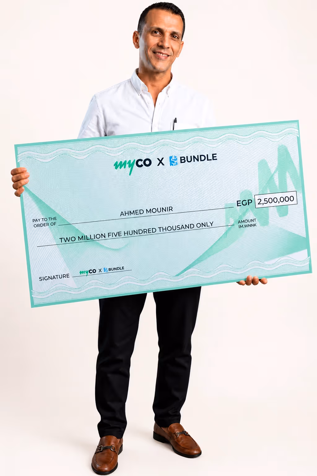 Ahmed M - Bundle grand prize winner